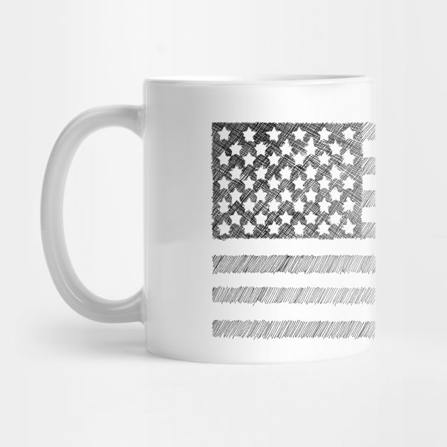 USA Flag by HammerPenStudio